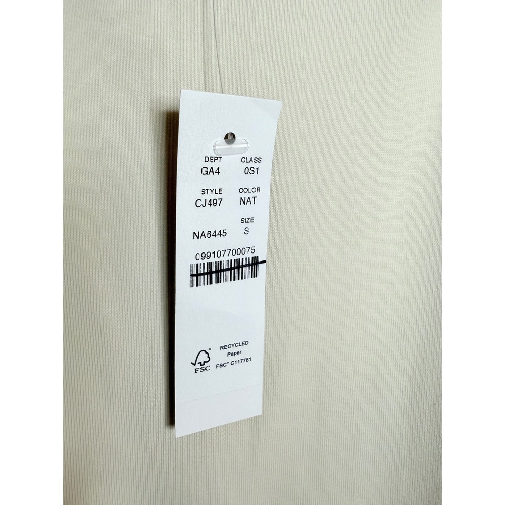 J.Crew Drop-waist mixy dress Small Natural NWT - Picture 7 of 7